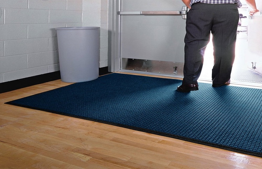Water hog mats can be used to prepare for cooler weather