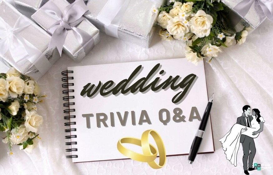 Wedding multiple choice trivia questions