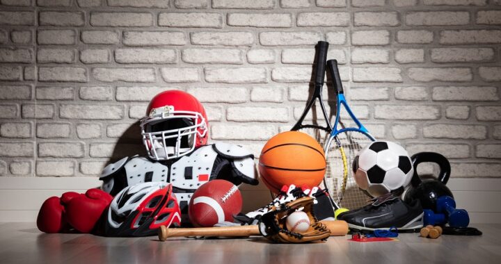 In a crowded market, what distinguishes a sports equipment company?