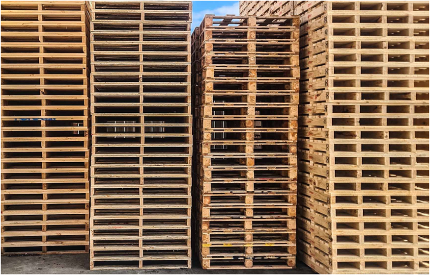 Custom timber pallets
